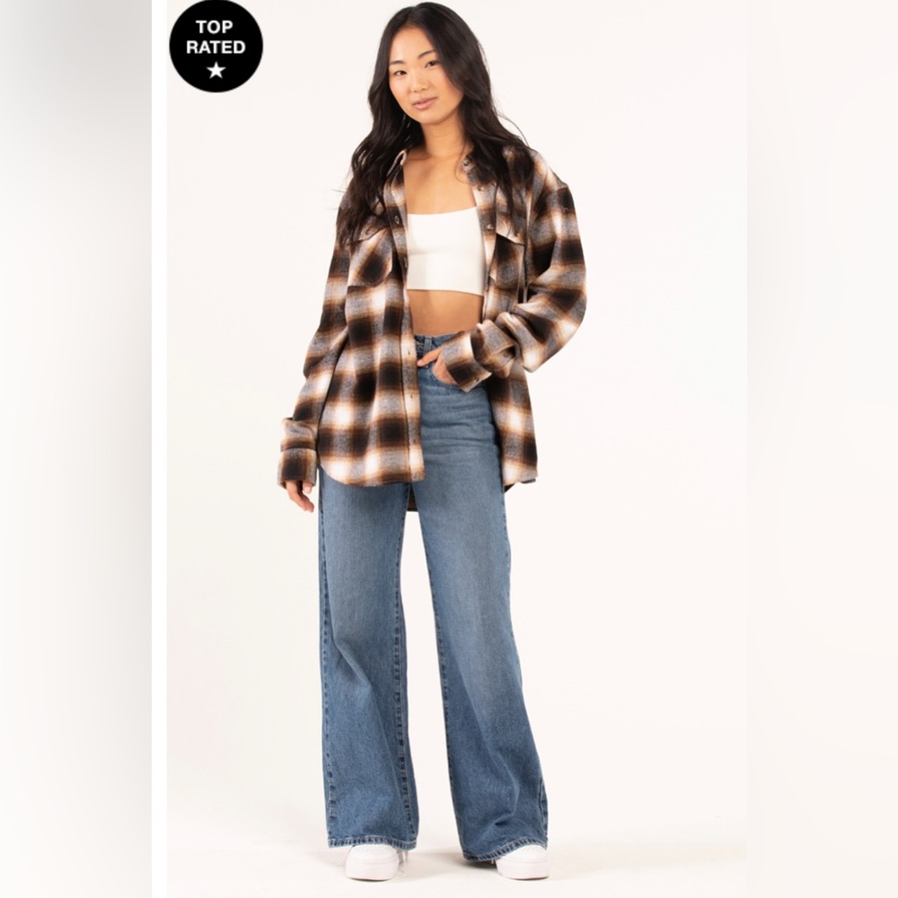 NWT RSQ High Rise Wide Leg Jeans 28